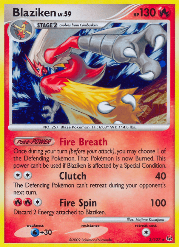 Blaziken — Platinum #3