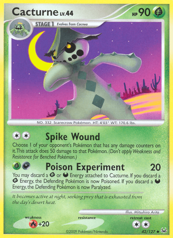 Cacturne — Platinum #42