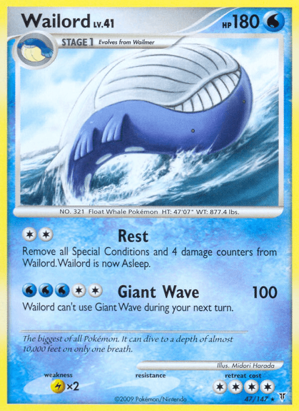Wailord — Supreme Victors #47