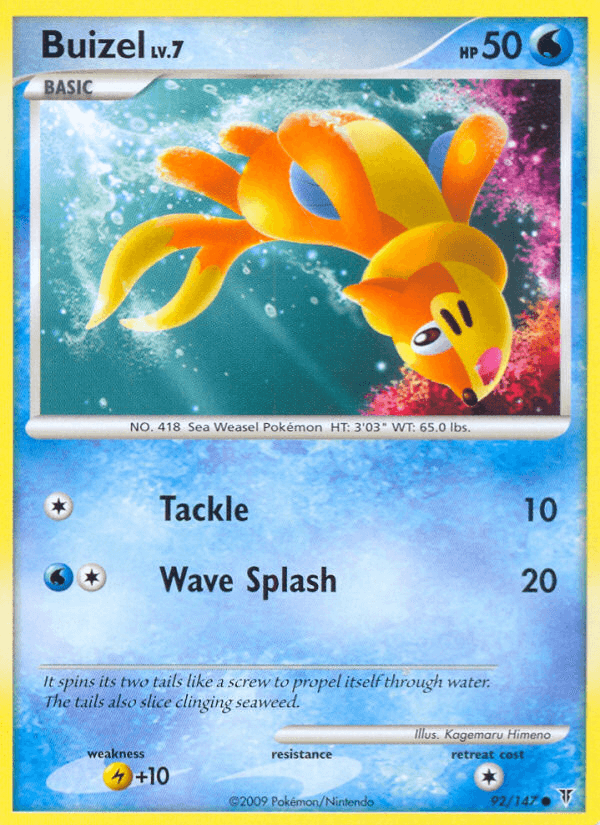 Buizel — Supreme Victors #92