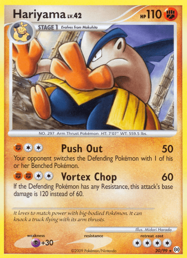 Hariyama — Arceus #20