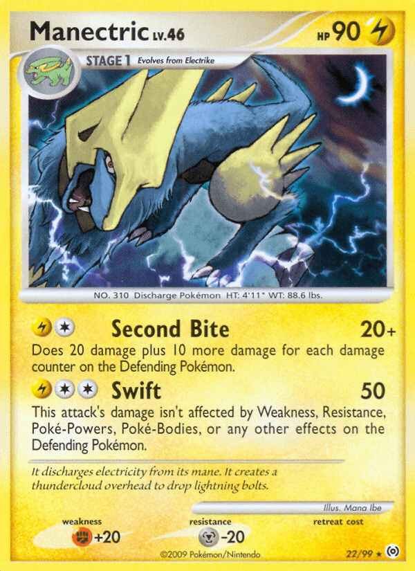 Manectric — Arceus #22