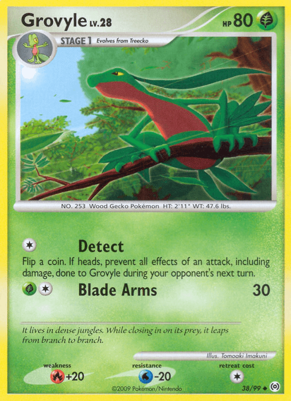 Grovyle — Arceus #38