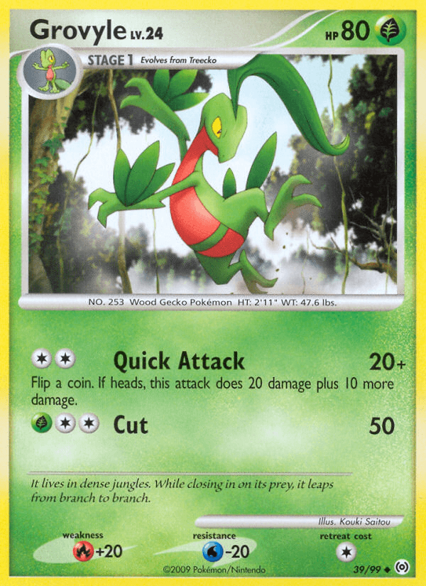 Grovyle — Arceus #39