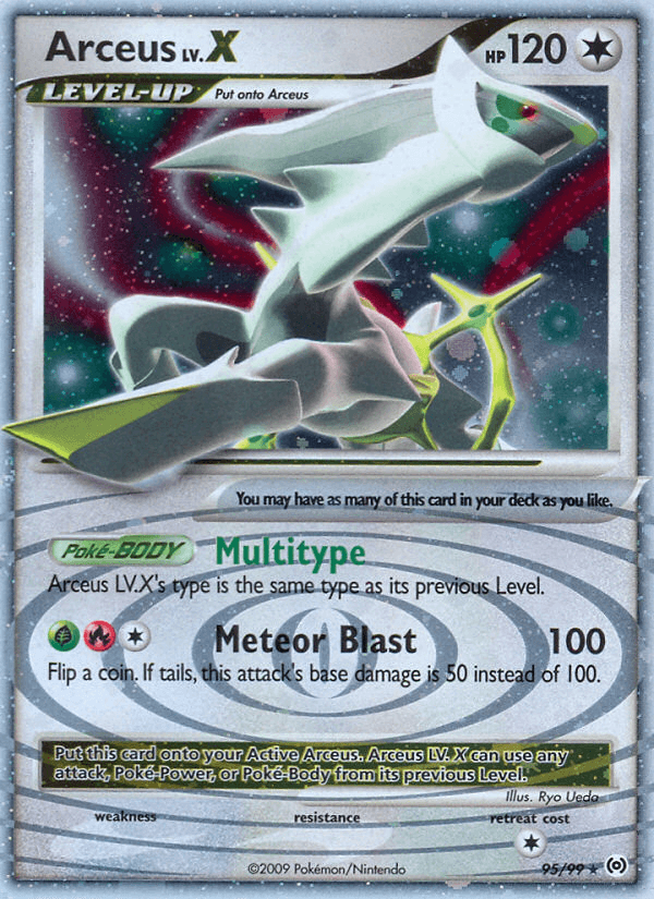 Arceus LV.X — Arceus #95