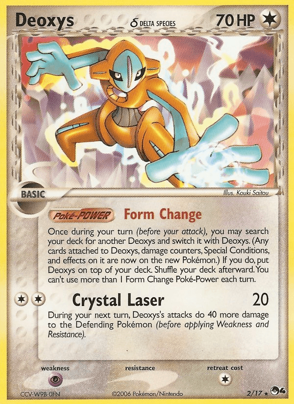 Deoxys δ — POP Series 4 #2