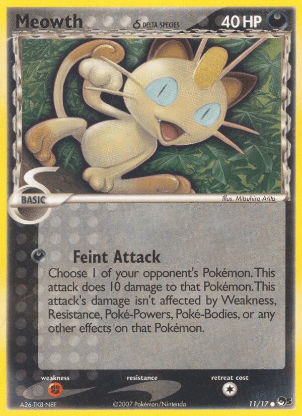 Meowth δ — POP Series 5 #11