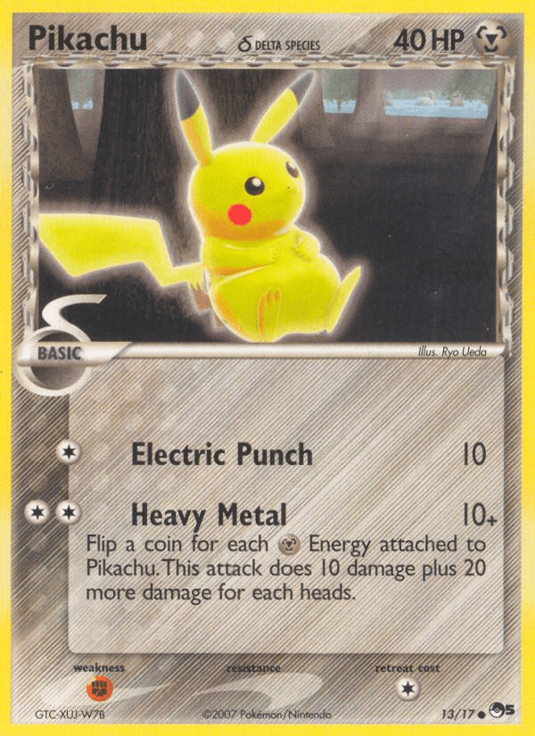Pikachu δ — POP Series 5 #13