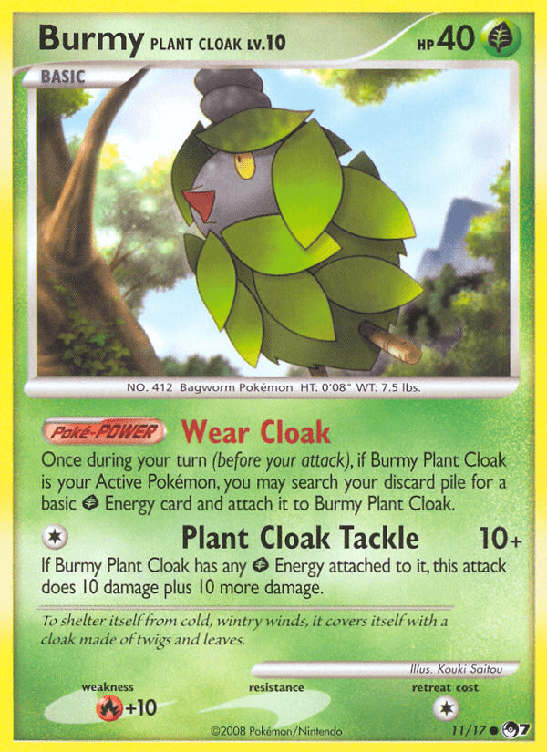 Burmy Plant Cloak — POP Series 7 #11
