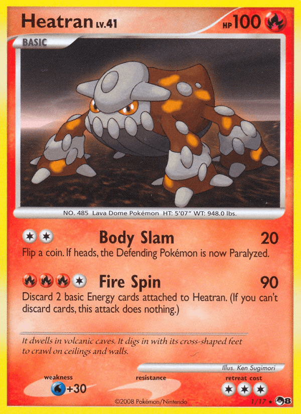 Heatran — POP Series 8 #1