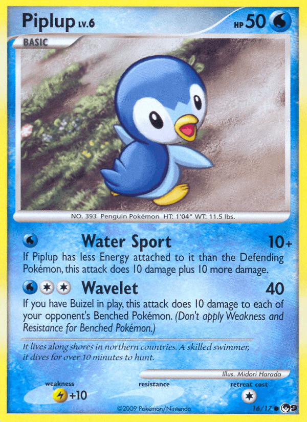 Piplup — POP Series 9 #16