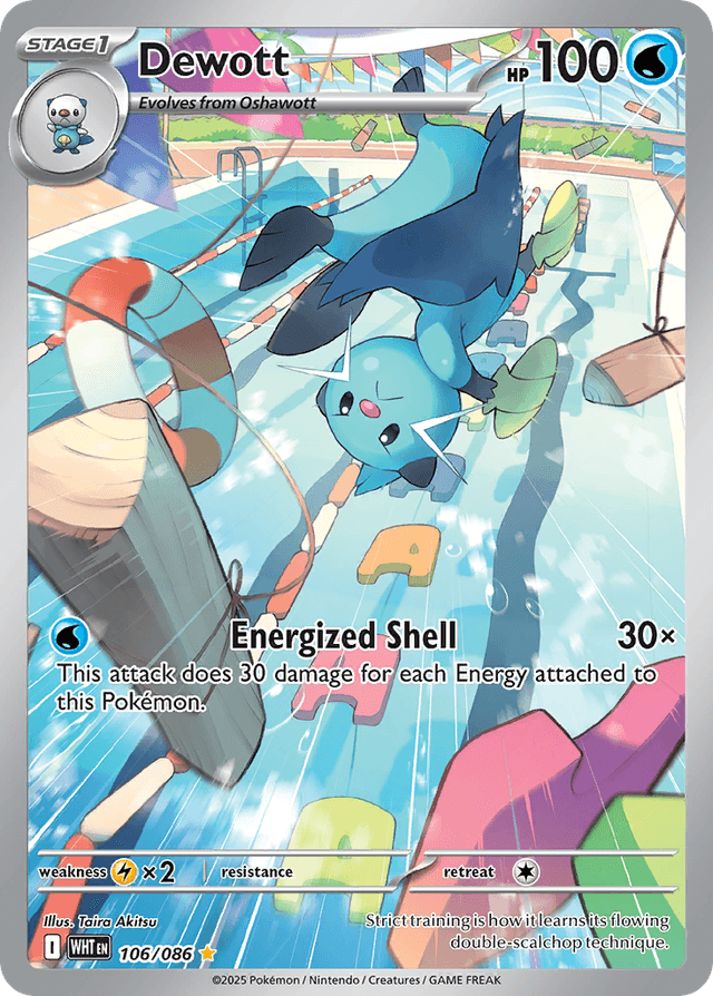 Dewott — White Flare #106