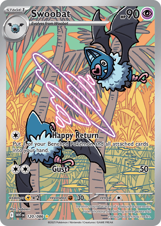 Swoobat — White Flare #120