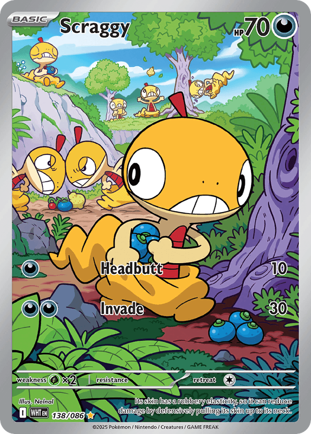 Scraggy — White Flare #138