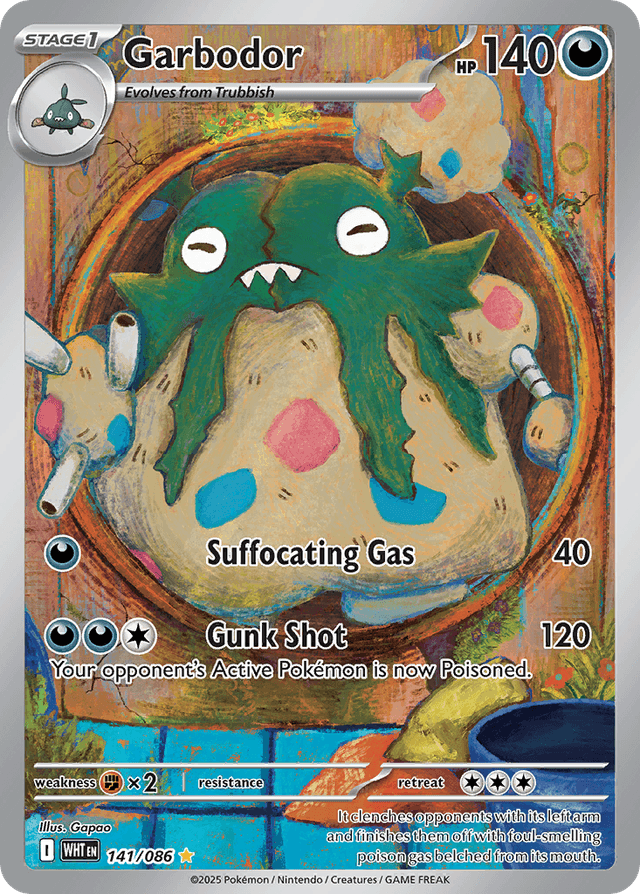 Garbodor — White Flare #141