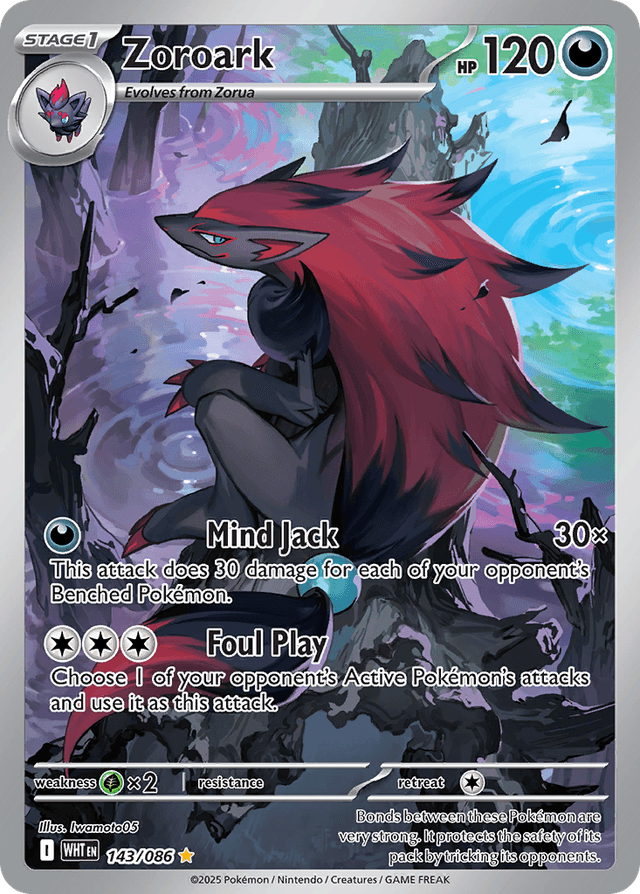 Zoroark — White Flare #143
