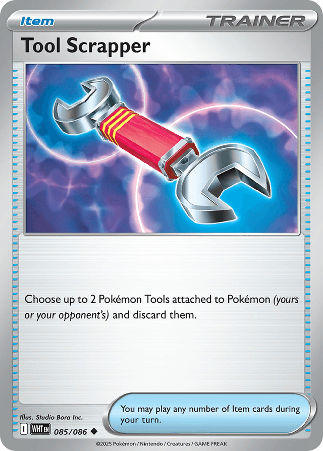 Tool Scrapper — White Flare #85
