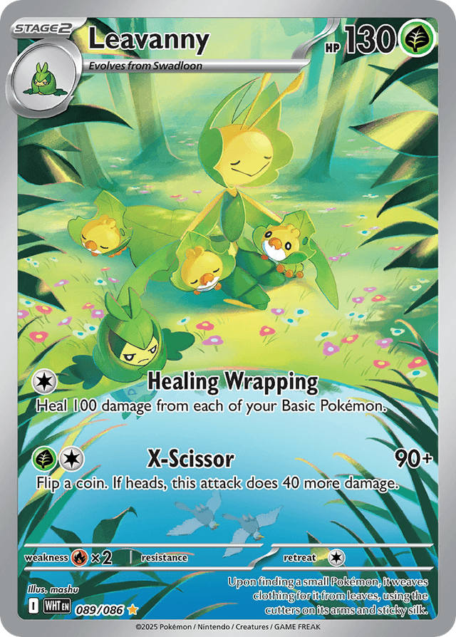 Leavanny — White Flare #89