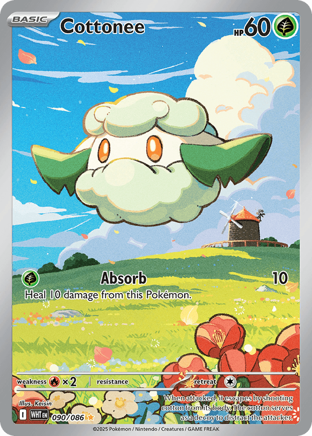 Cottonee — White Flare #90