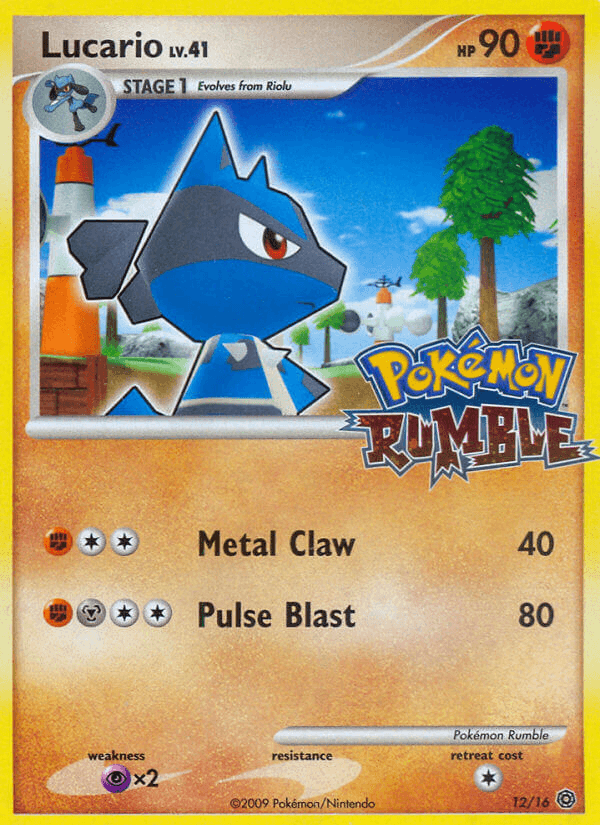 Lucario — Pokémon Rumble #12
