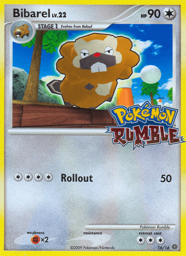 Bibarel — Pokémon Rumble #16