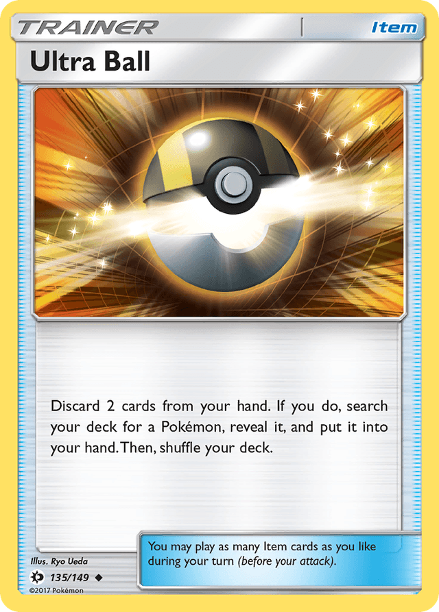 Ultra Ball — Sun & Moon #135