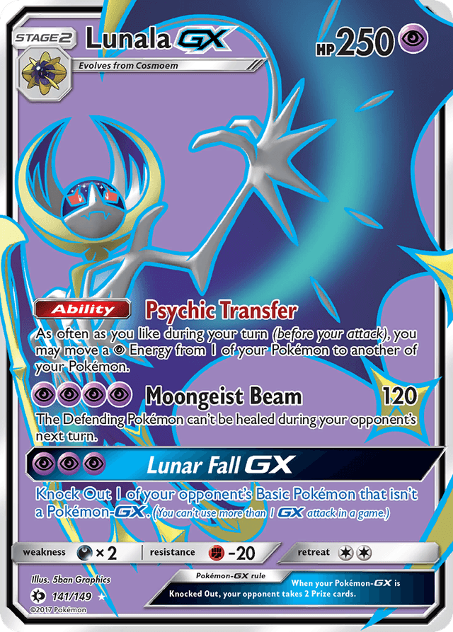 Lunala-GX — Sun & Moon #141