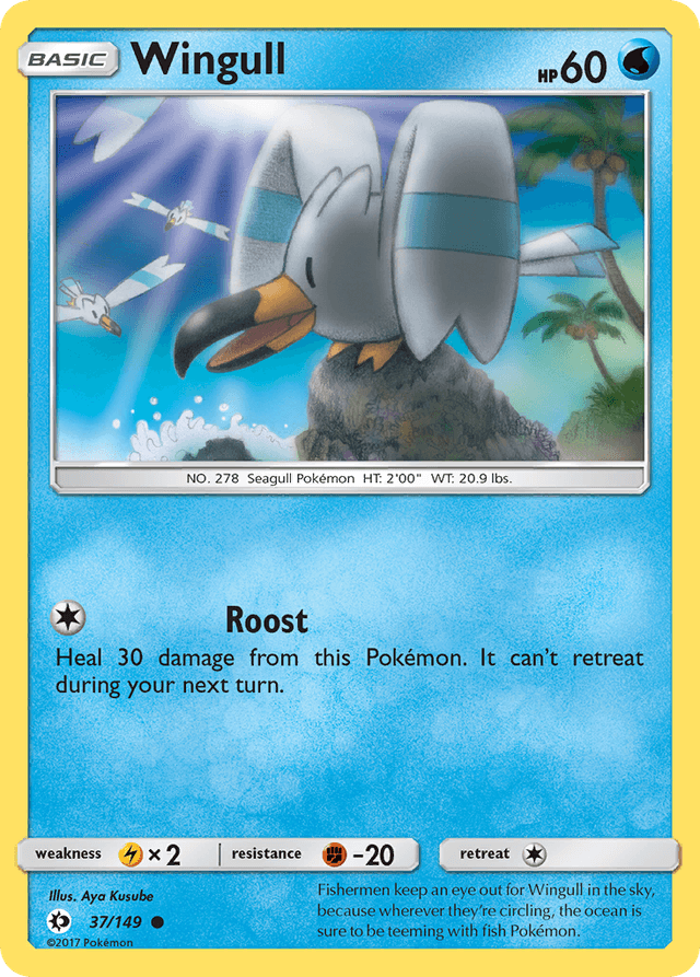 Wingull — Sun & Moon #37