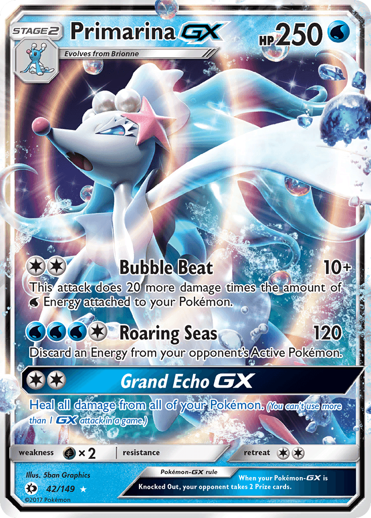 Primarina-GX — Sun & Moon #42