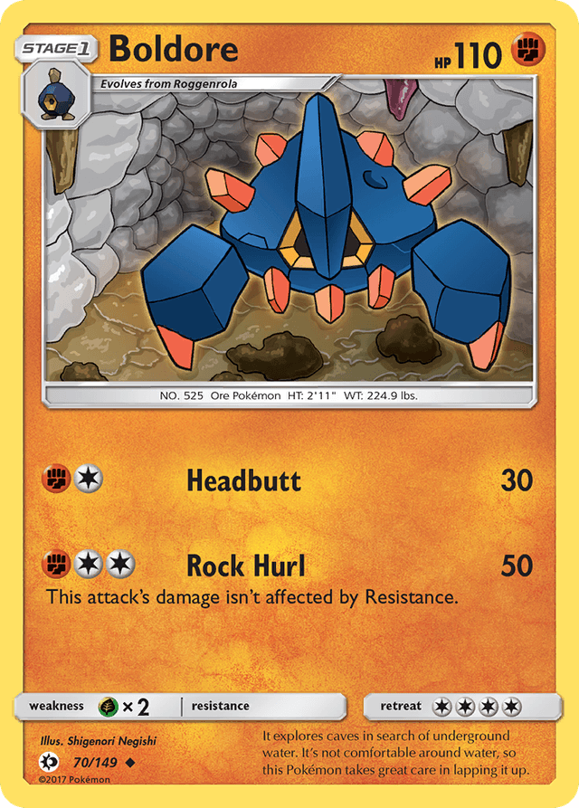 Boldore — Sun & Moon #70