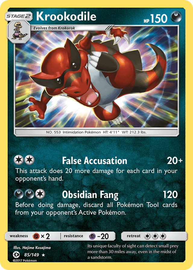 Krookodile — Sun & Moon #85