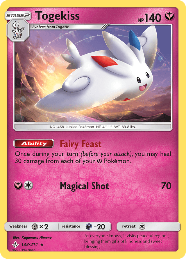 Togekiss — Unbroken Bonds #138