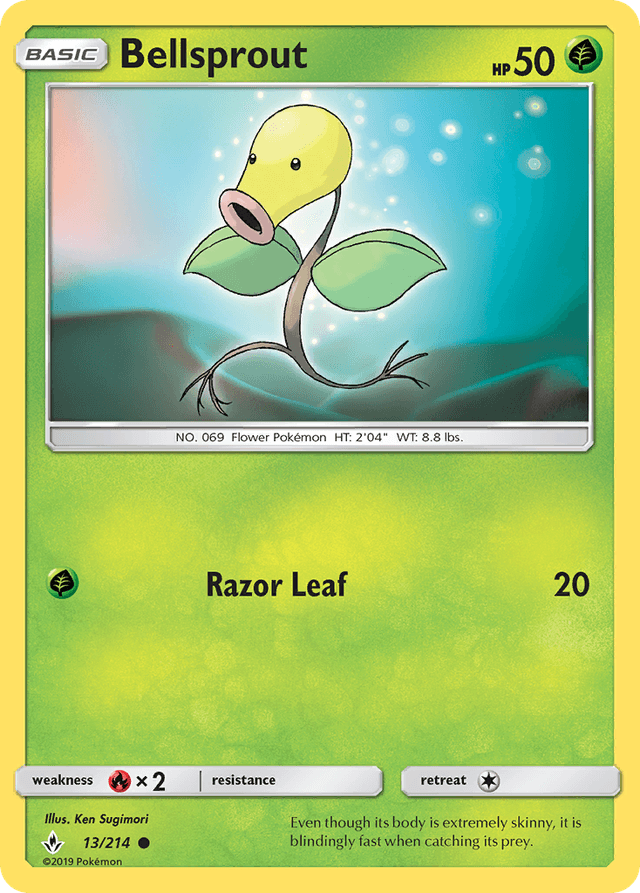 Bellsprout — Unbroken Bonds #13