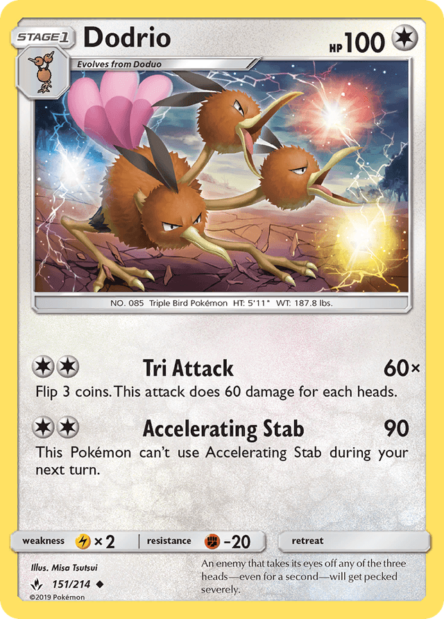 Dodrio — Unbroken Bonds #151