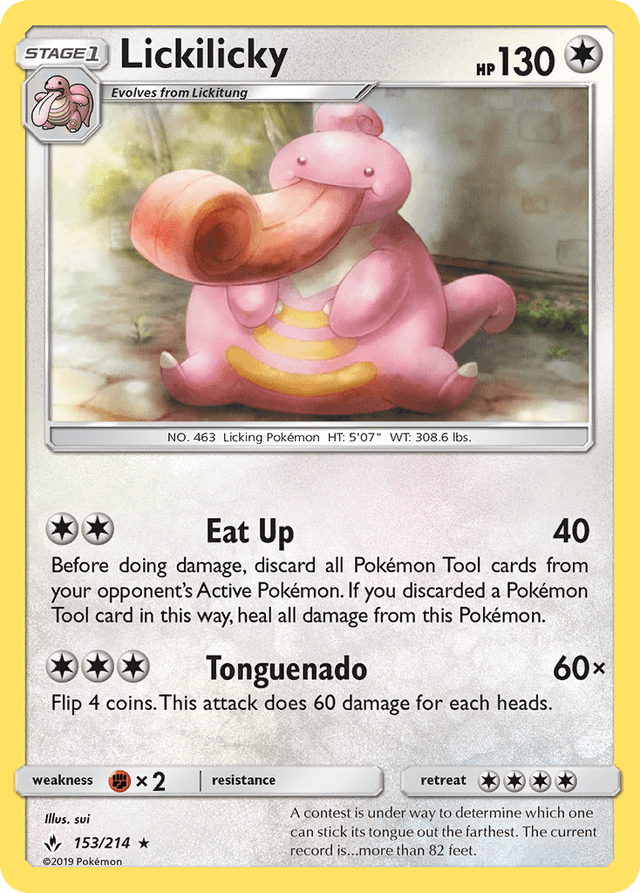 Lickilicky — Unbroken Bonds #153