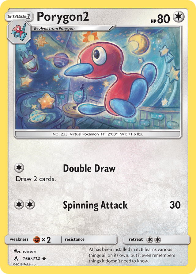 Porygon2 — Unbroken Bonds #156