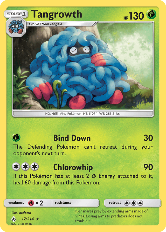 Tangrowth — Unbroken Bonds #17