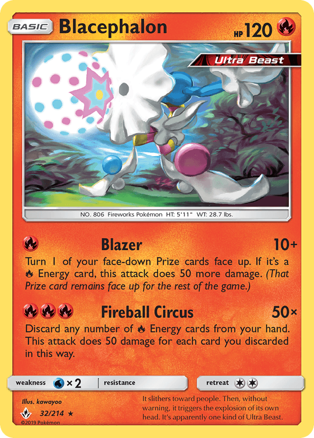 Blacephalon — Unbroken Bonds #32