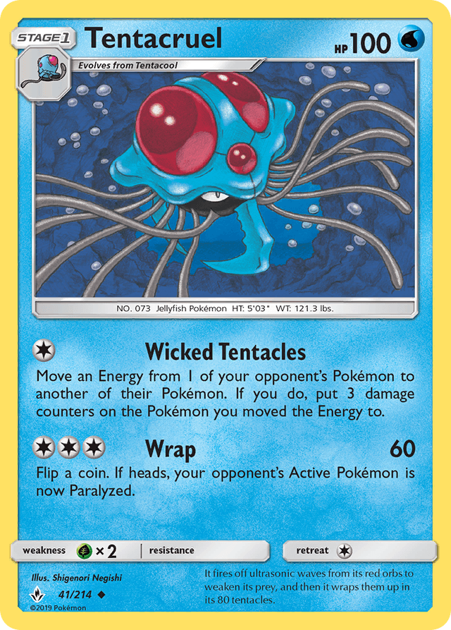 Tentacruel — Unbroken Bonds #41