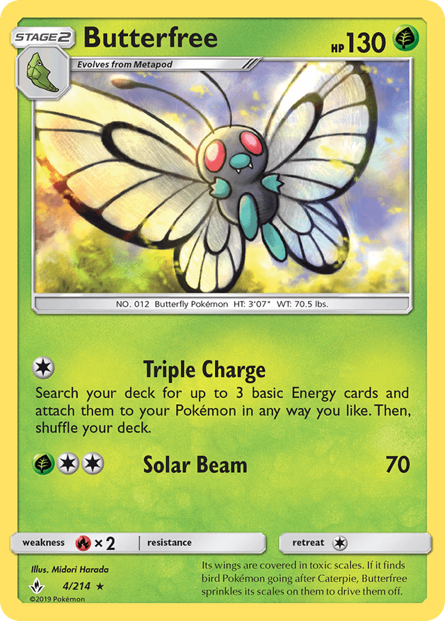 Butterfree — Unbroken Bonds #4
