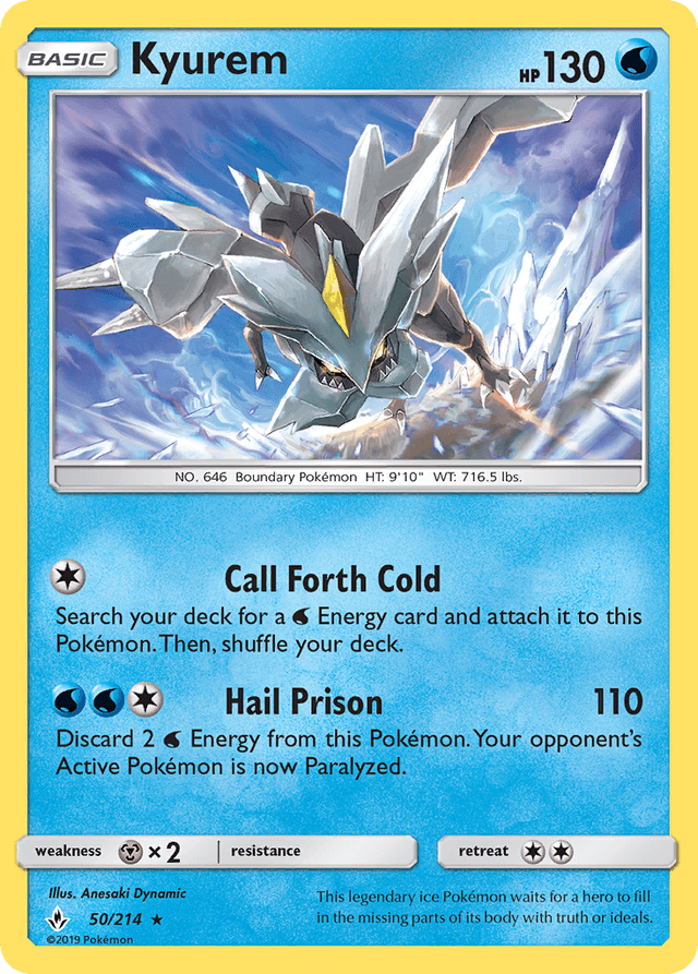 Kyurem — Unbroken Bonds #50