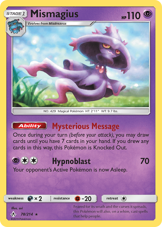 Mismagius — Unbroken Bonds #78