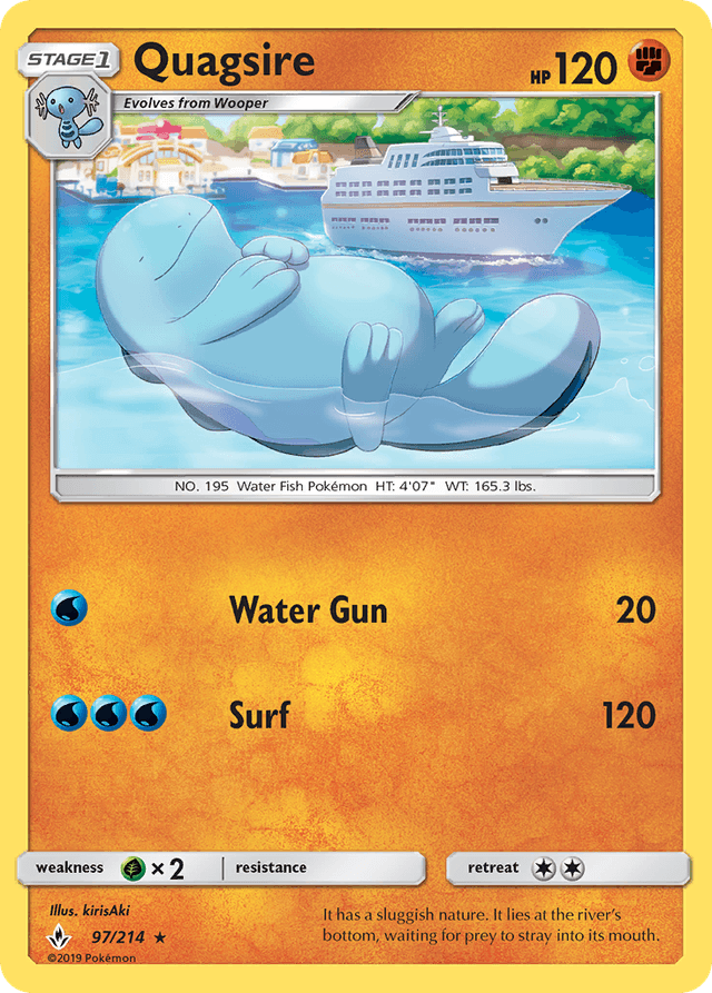 Quagsire — Unbroken Bonds #97