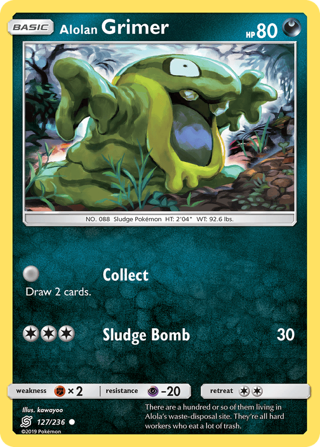 Alolan Grimer — Unified Minds #127