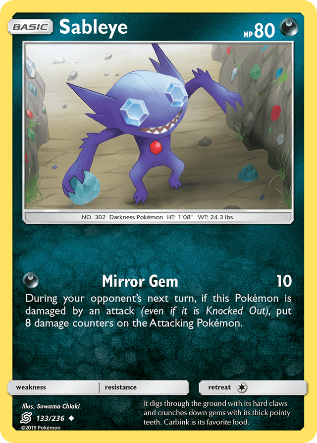Sableye — Unified Minds #133