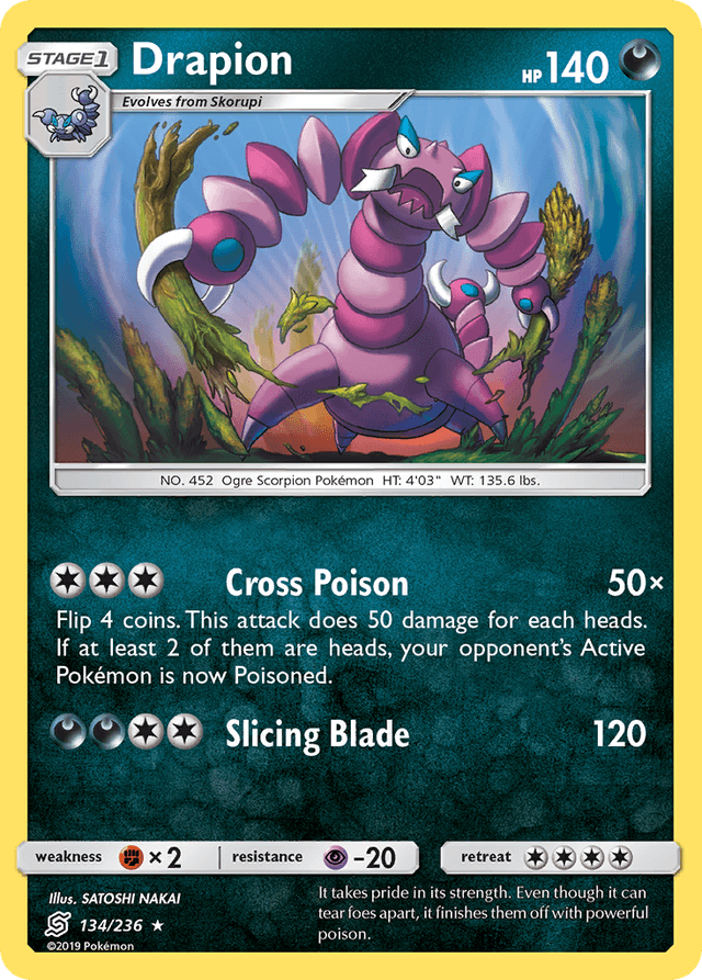 Drapion — Unified Minds #134