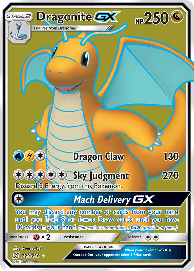 Dragonite-GX — Unified Minds #229