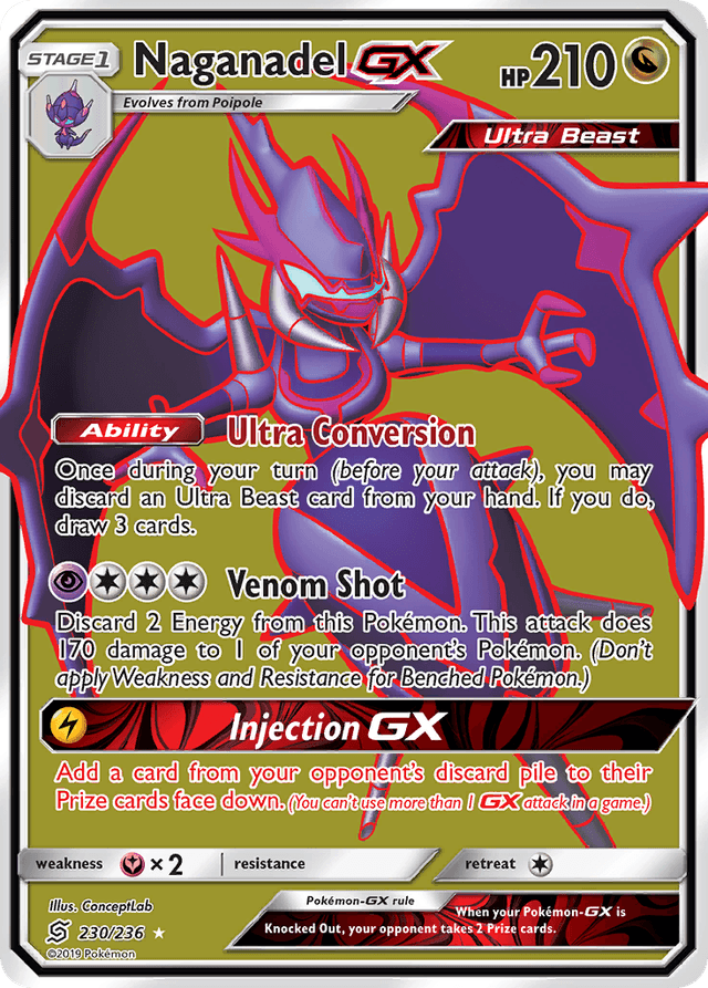 Naganadel-GX — Unified Minds #230