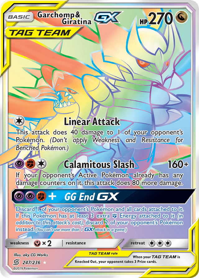 Garchomp & Giratina-GX — Unified Minds #247