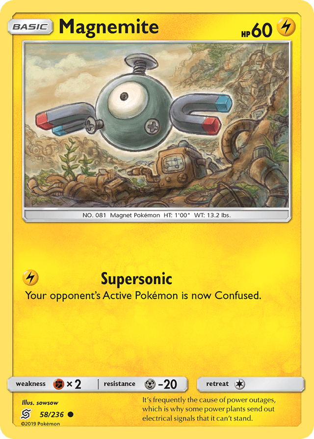 Magnemite — Unified Minds #58